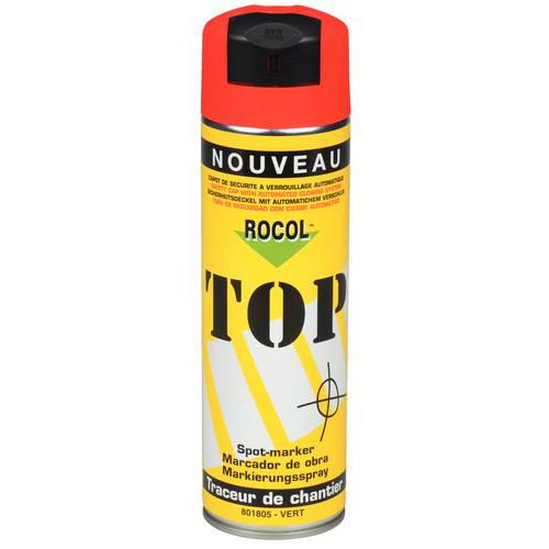 Traceur De Chantier Top Rouge Avec Capot De S Ecurite