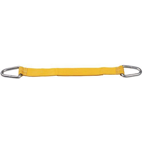 Elingue Plate L=2m F=2000kg Larg=60mm 2 Anneaux Simples