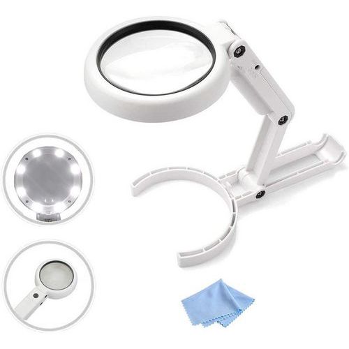 Lampe Loupe Portable De Table Ou De Poche