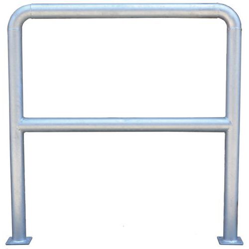 Barrière De Sécurité à Platine Ã˜ 38 Mm L 1.5m - Argent