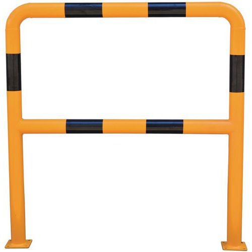 Barrière De Sécurité à Platine Ã˜ 38 Mm L 2m - Jaune/noir