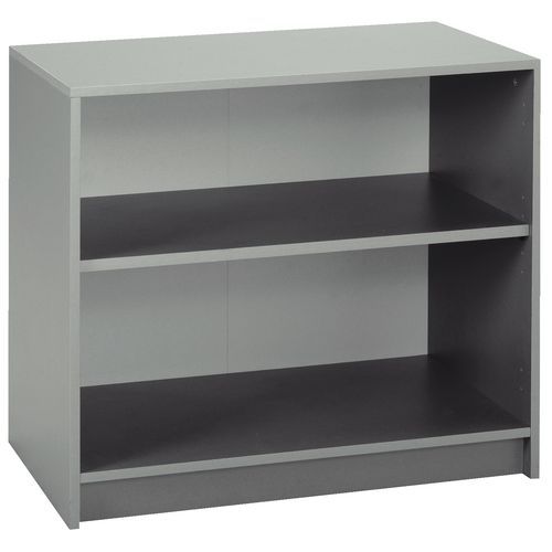 Rayonnage Bas H72 Alu + 1 Tablette