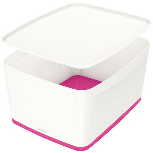 Boîte avec couvercle MyBox - Format moyen Boîte avec couvercle MyBox - Format moyen