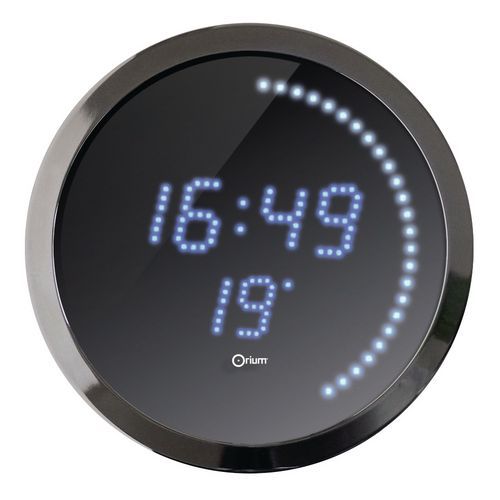 Horloge à LED bleue - Orium Horloge à LED bleue - Orium