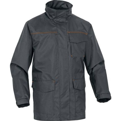 Parka Légère Polyester Oxford Gris/orange S Sligo