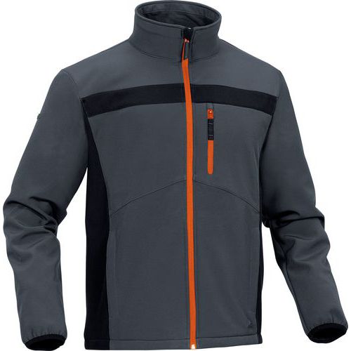 Veste Softshell Gris/orange Xl Lulea2