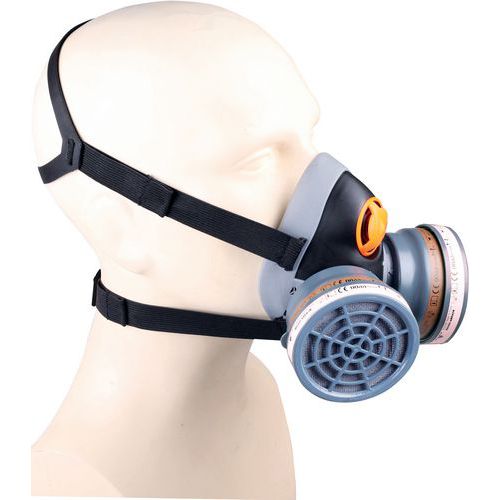 Demi-masque M6400 Avec 2 Galettes A2p2