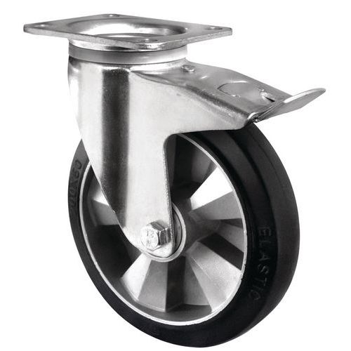 Convient Aux roulettes Et Autres roulettes Silencieuse Et Flexible Roulette 4X-Plywood 4 Charges 40 Kg Matière Plastique De Haute Qualité 