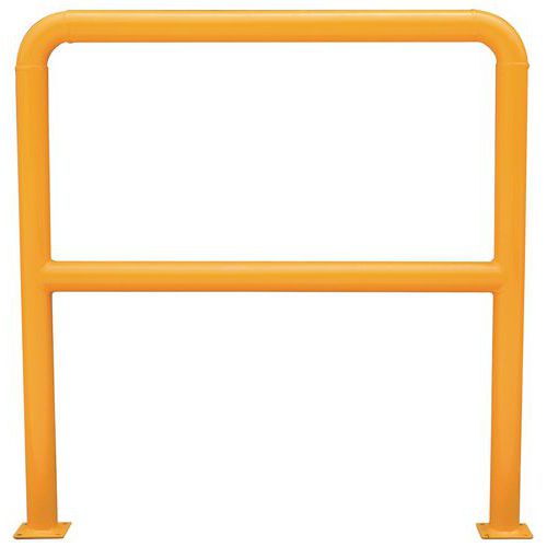 Barrière De Sécurité à Platine Ã˜ 60 Mm L 1m - Jaune