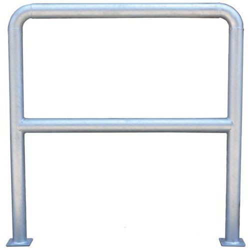 Barrière De Sécurité à Platine Ø 59 Mm L2m - Argent