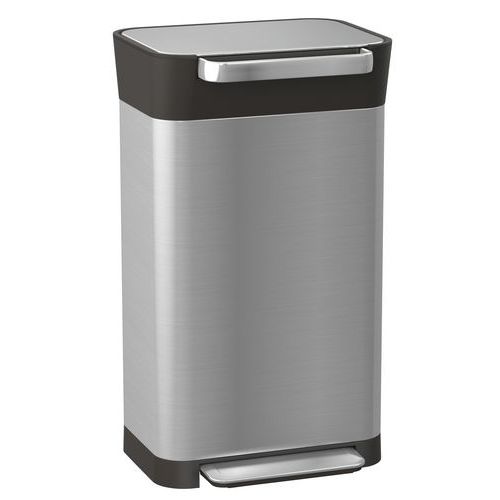 Poubelle Intelligent Waste Titan Inox