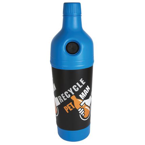 Poubelle Petman Bleue