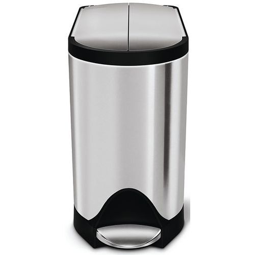 Poubelle Butterfly 10 L Inox - Simplehuman