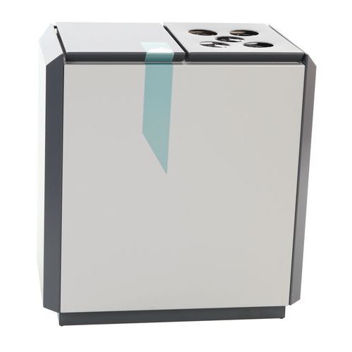 Poubelle Recyclostar 2 Avec Compartiment Gobelets