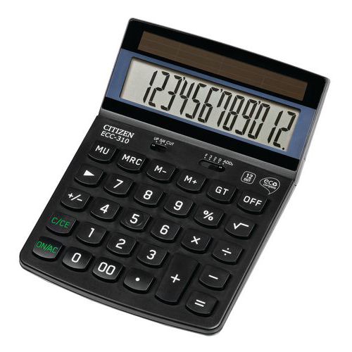 Calculatrice De Table - Citizen Eco Complete Serie Ecc 310