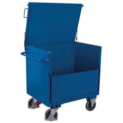 Chariot Parois Acier- 1paroi 1/2 Rabatt- L990-500kg-variofit