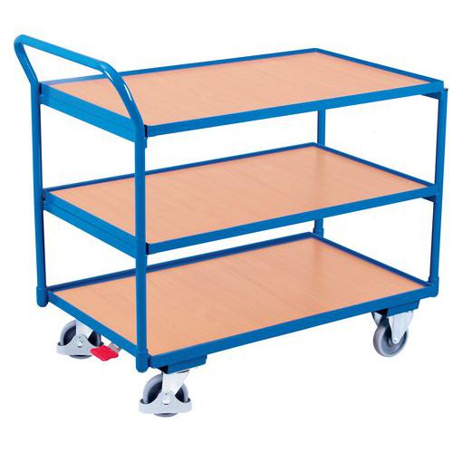 Chariot 3 Plateaux Bois-barre Vertic-835x490-250kg -variofit