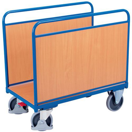 Chariot 2 Ridelles Bois -1060x540mm-capacité 500kg -variofit