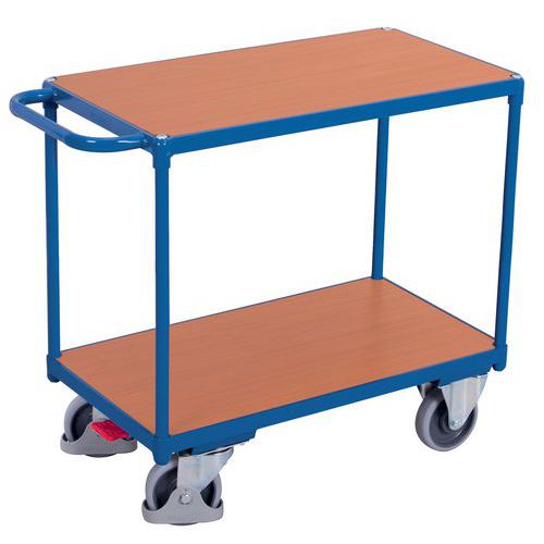 Servante 2 Plateaux Bois-1000x600-500kg-variofit
