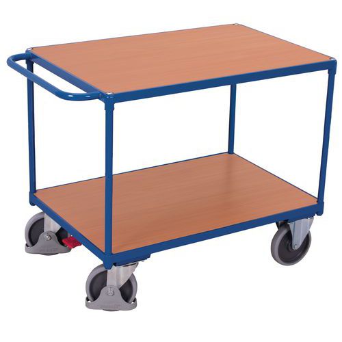 Servante 2 Plateaux Bois-1000x700-500kg-variofit