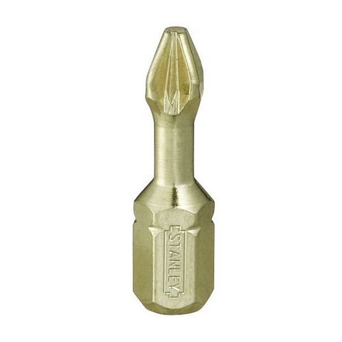 Embouts torsion pozidriv 25 mm - 1/4 gamme pro - Stanley Embouts torsion pozidriv 25 mm - 1/4 gamme pro - Stanley