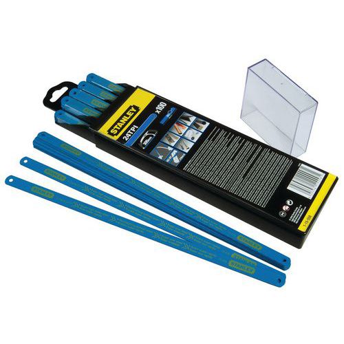 Stanley 100 Lames De Scie à Métaux Bi-laser 10 Dents - Stanley