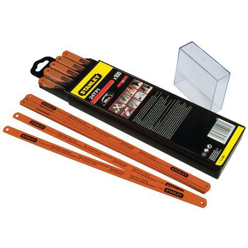 Stanley 2 Lames De Scie à Métaux Rubis 10 Dents - Stanley