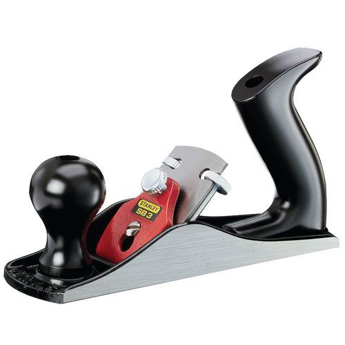 Stanley - Rabot métallique SB3 réglable - Lame 44 mm - Outillage à main professionnel