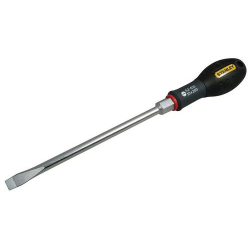 Stanley - Tournevis Mécanicien Fatmax 8x175mm - Empreinte 6 Pans Creux - Outillage Robuste et Précis