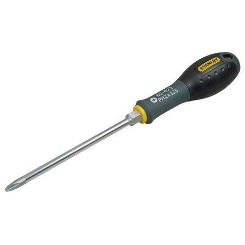 Stanley - Tournevis Phillips PH3 8x150mm Fatmax avec Écrou 6 Pans - Outillage à Main Robuste