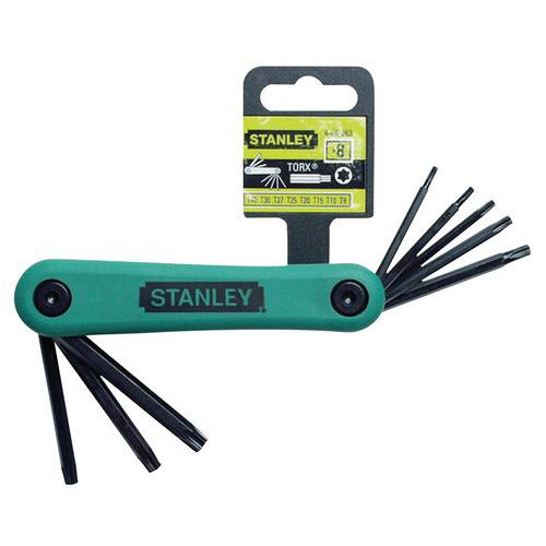 Stanley 1 Jeu De 8 Clés Mâles Torx Gamme Pro - Stanley
