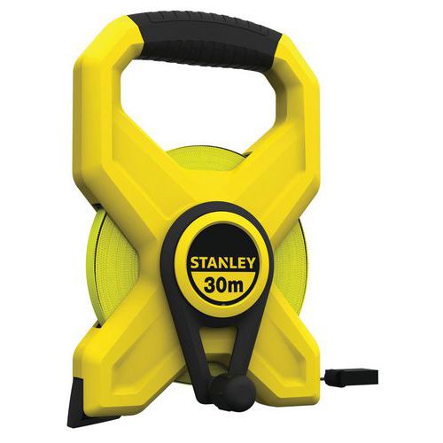 Stanley 1 Mesure Longue Avec Poignée Ruban Fibre De Verre Classe Iii
