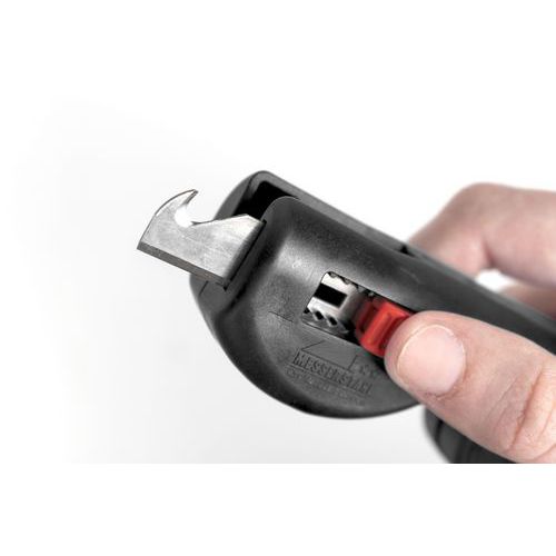 Jokari Secura Super Stripper N°15 - Dénudeur De Câbles 8-13 Mm, 4 Lames, Revêtement Titane - Pour Câbles Ronds NYM