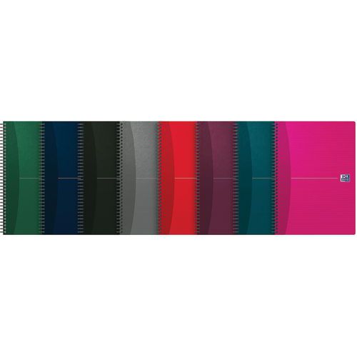 Cahier Oxford Office Integrale 210x297 180p 90g Q5/5 Assorti