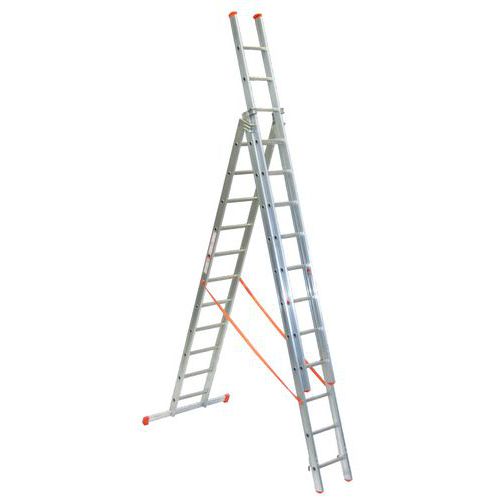 Echelle Autostable 3 Plans 35m Avec Barre Stabilisatrice