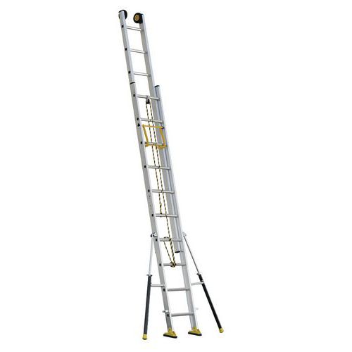 Echelle Coulissante 2 Plans Avec Stabilisateurs C2 2m95/4m90