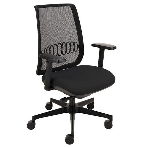 Siège De Bureau Ada Noir