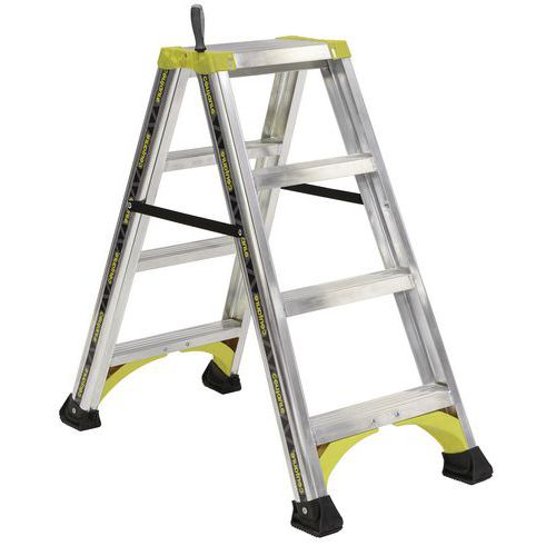 Marchepied Double Accès Alpha 2x4 Marches