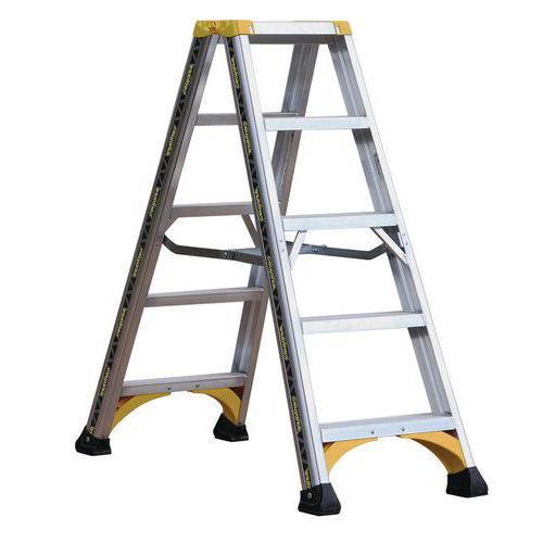 Marchepied Double Accès Alpha 2x5 Marches