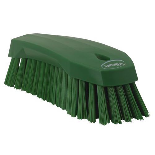 Brosse à Main L 200 Mm Fibres Dures Vert