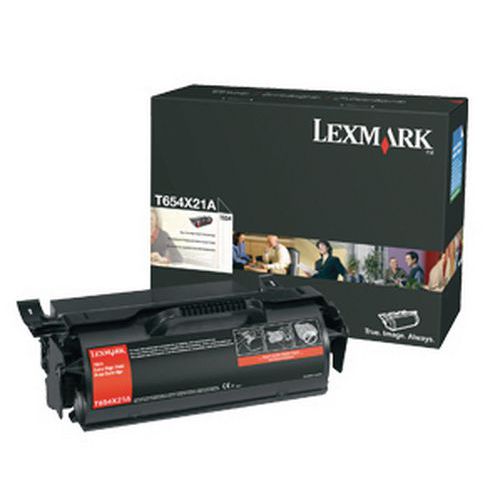Toner - T654 - Noir - Lexmark