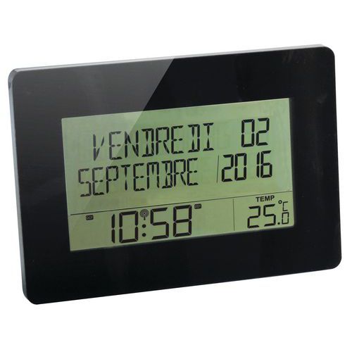 Horloge calendrier radio contrôlée Memento - Orium Horloge calendrier radio contrôlée Memento - Orium