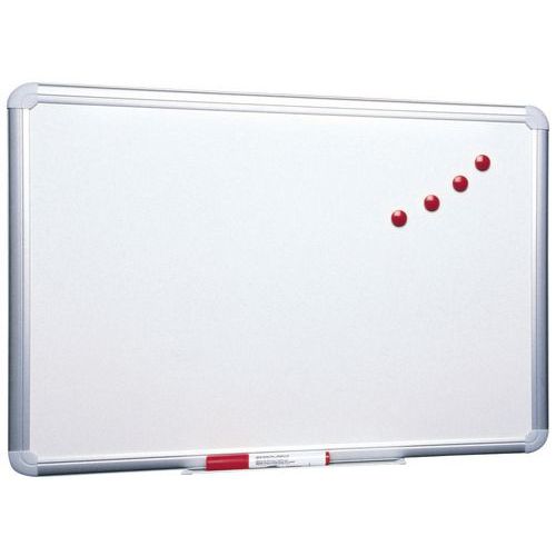 Tableau velleda Blanc Magnétique 180 cm x 120 cm - Magnetoplan