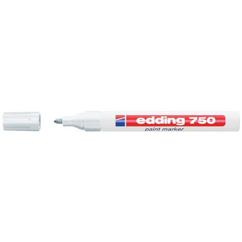 Marqueur Peinture E750 Blanc Pointe 2- 4 Mm - Edding