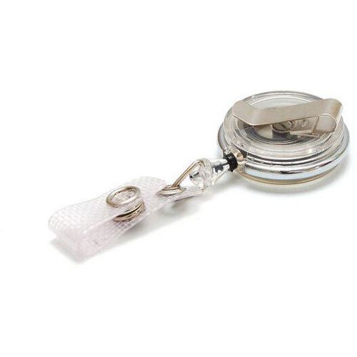 Enrouleur Avec Attache Rotative - Blanc Translucide