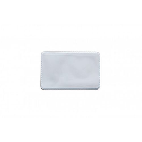 Protège-carte Souple 1 Poche - Blanc - Horizontal