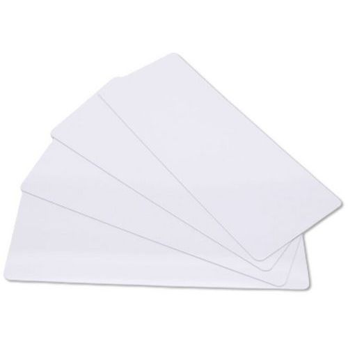 Carte Longue Pvc - Blanc - 120 X 50 Mm