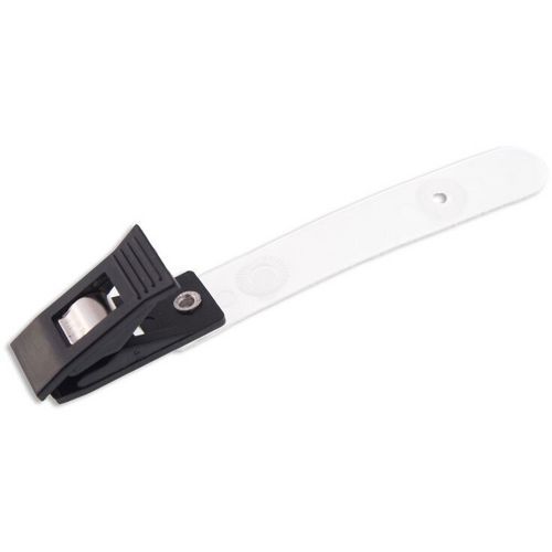 Pince Crocodile Plastique Avec Lanière - Noir