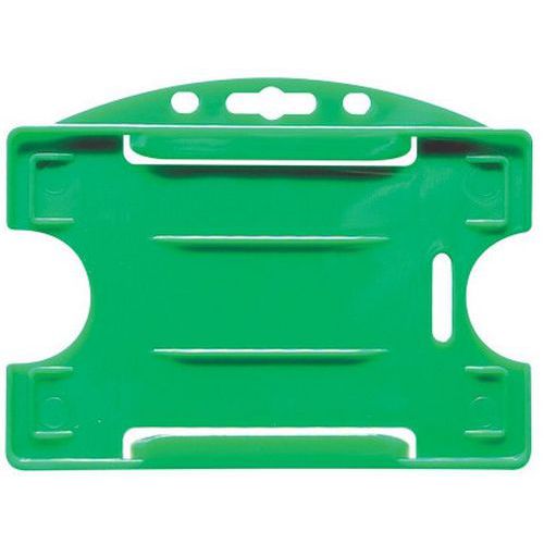 Porte-badge Pour 1 Carte - Horizontal - Vert