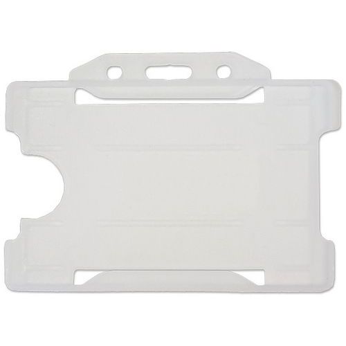 Porte-badge Transparent Antibactérien â€“ Horizontal